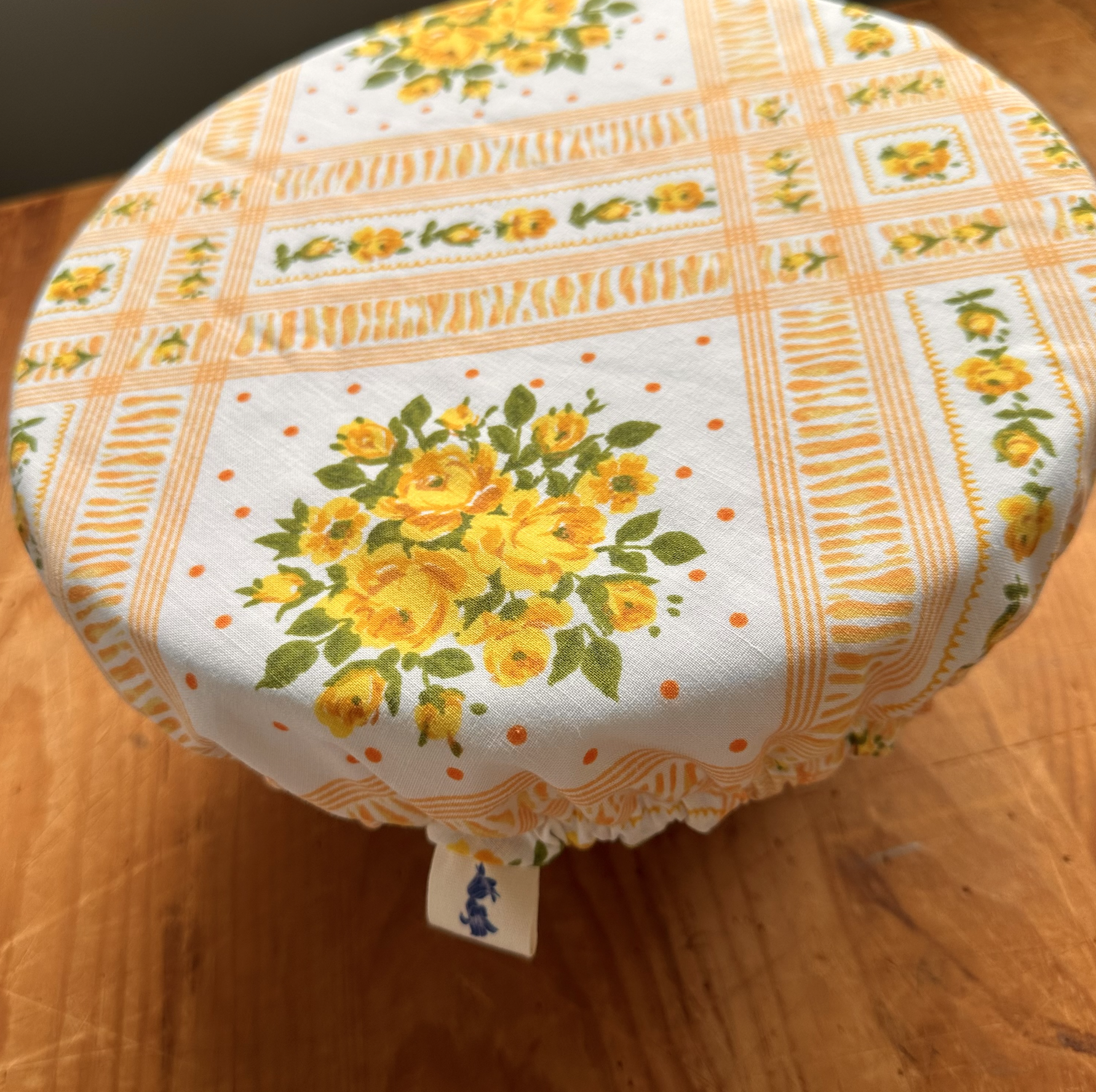 achetez des couvre bols faits a la main en ligne a partir de tissus vintage recycles et reutilises par wild bluebell homestead 5